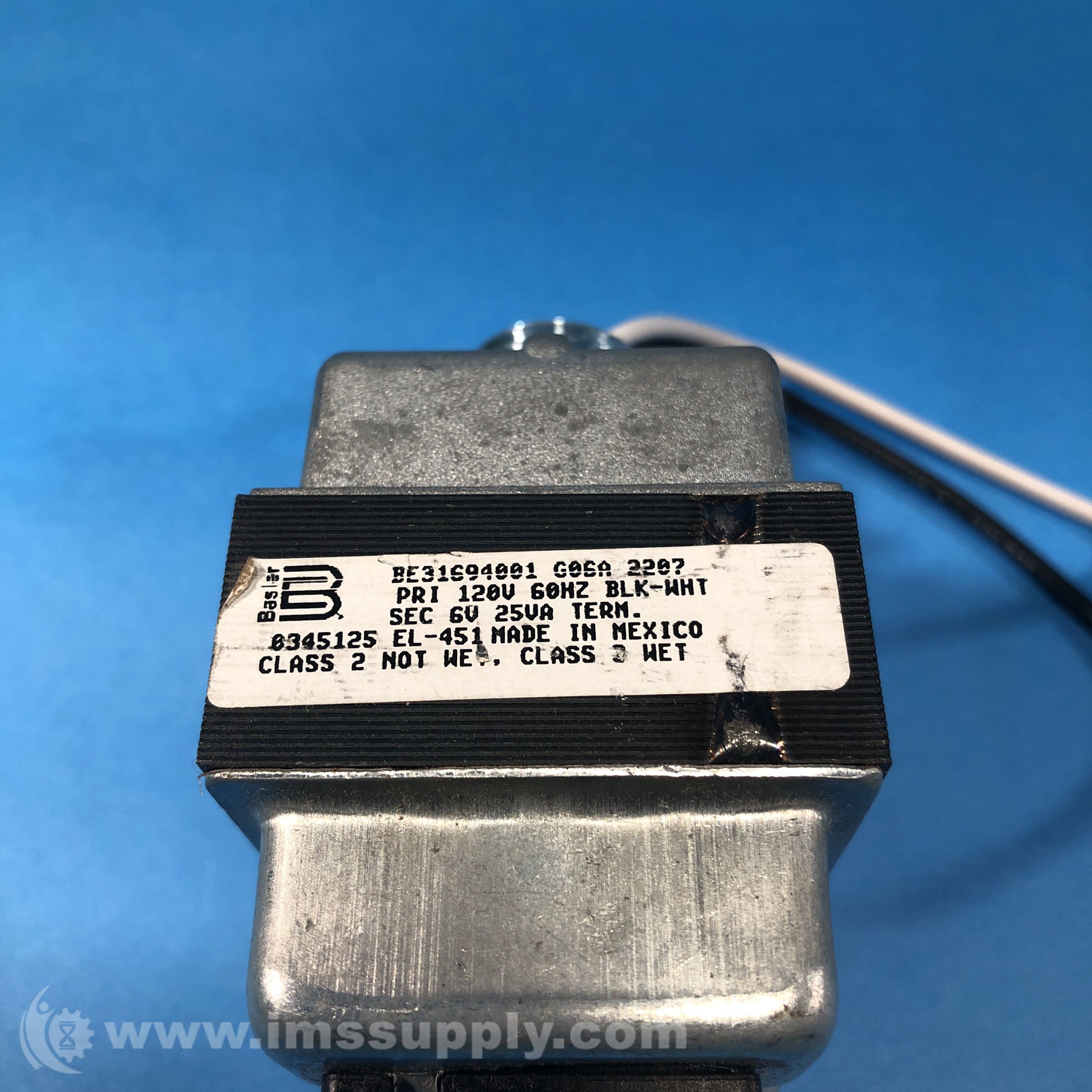Basler BE31694001 Transformer IMS Supply