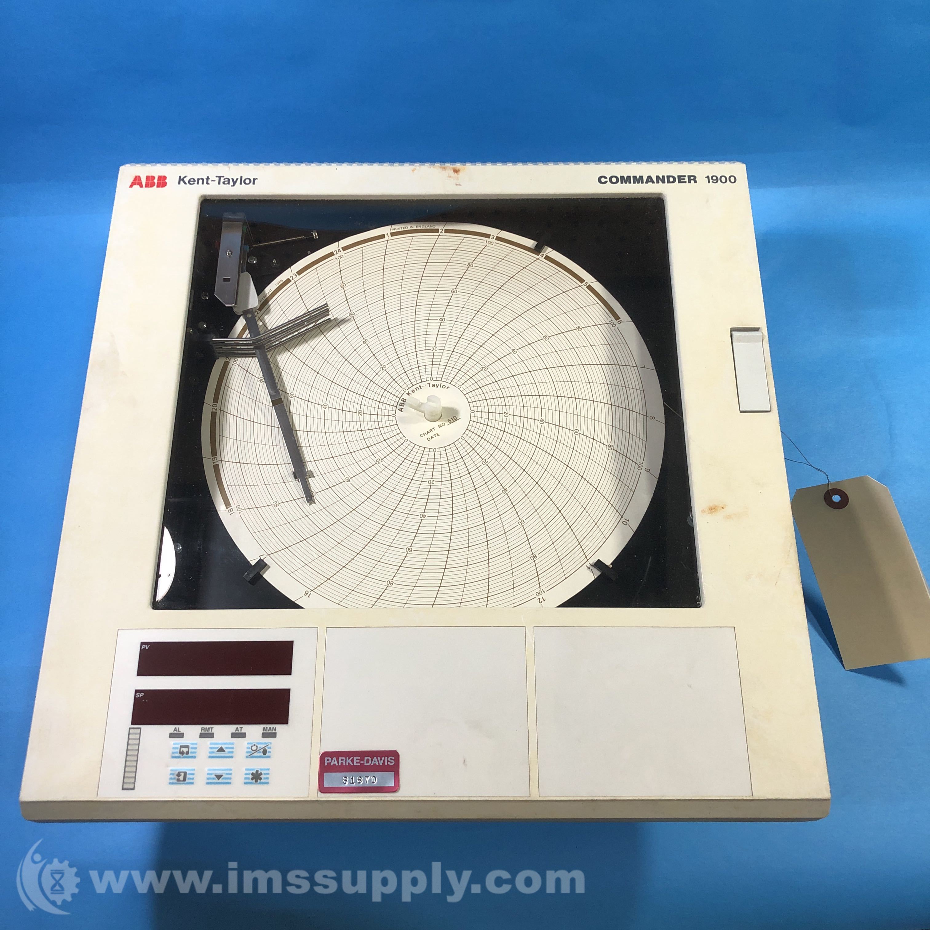 ABB Commander 1900 Chart Recorder IMS Supply
