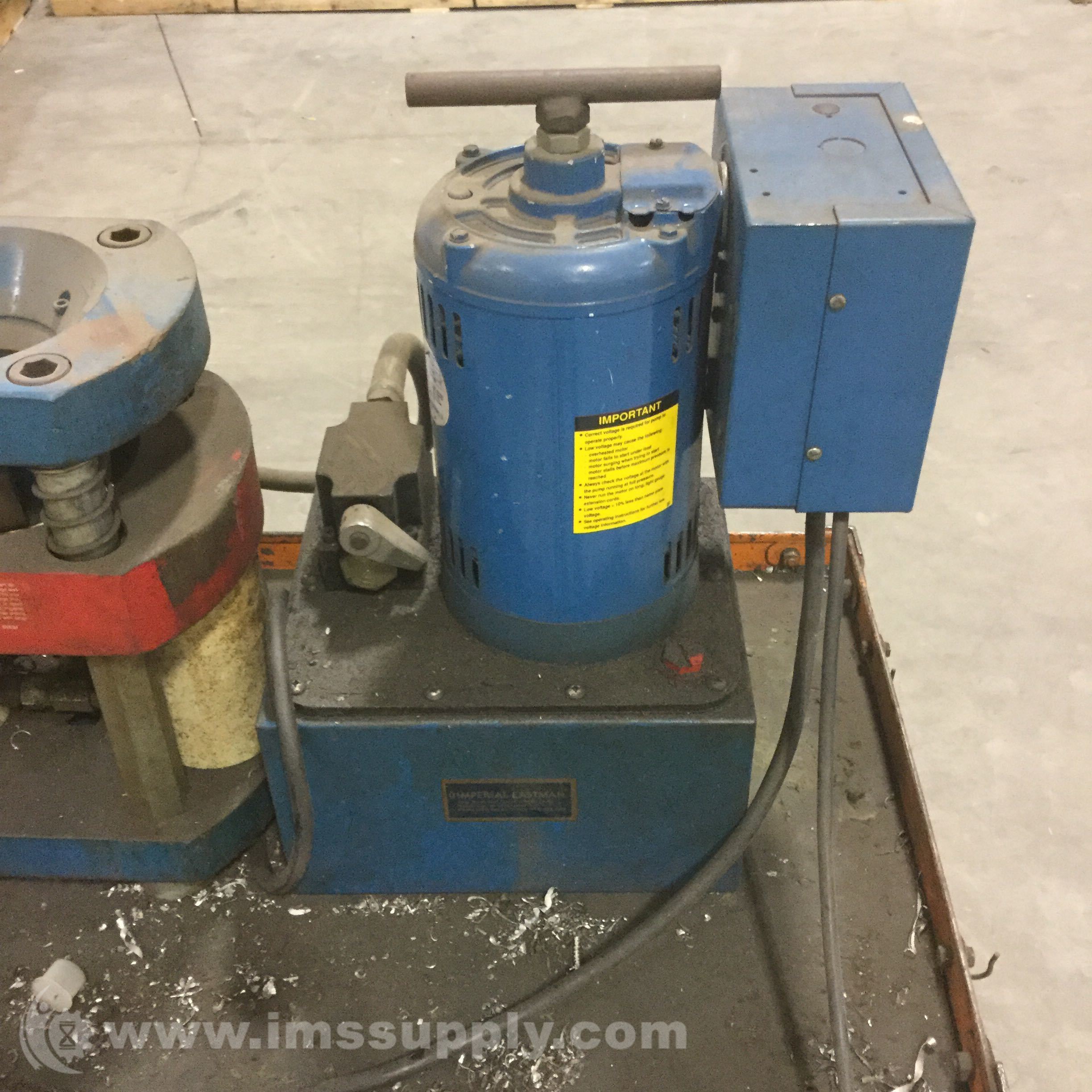 Imperial Eastman K501 Kwikrimp Hydraulic Hose Crimp Machine IMS Supply