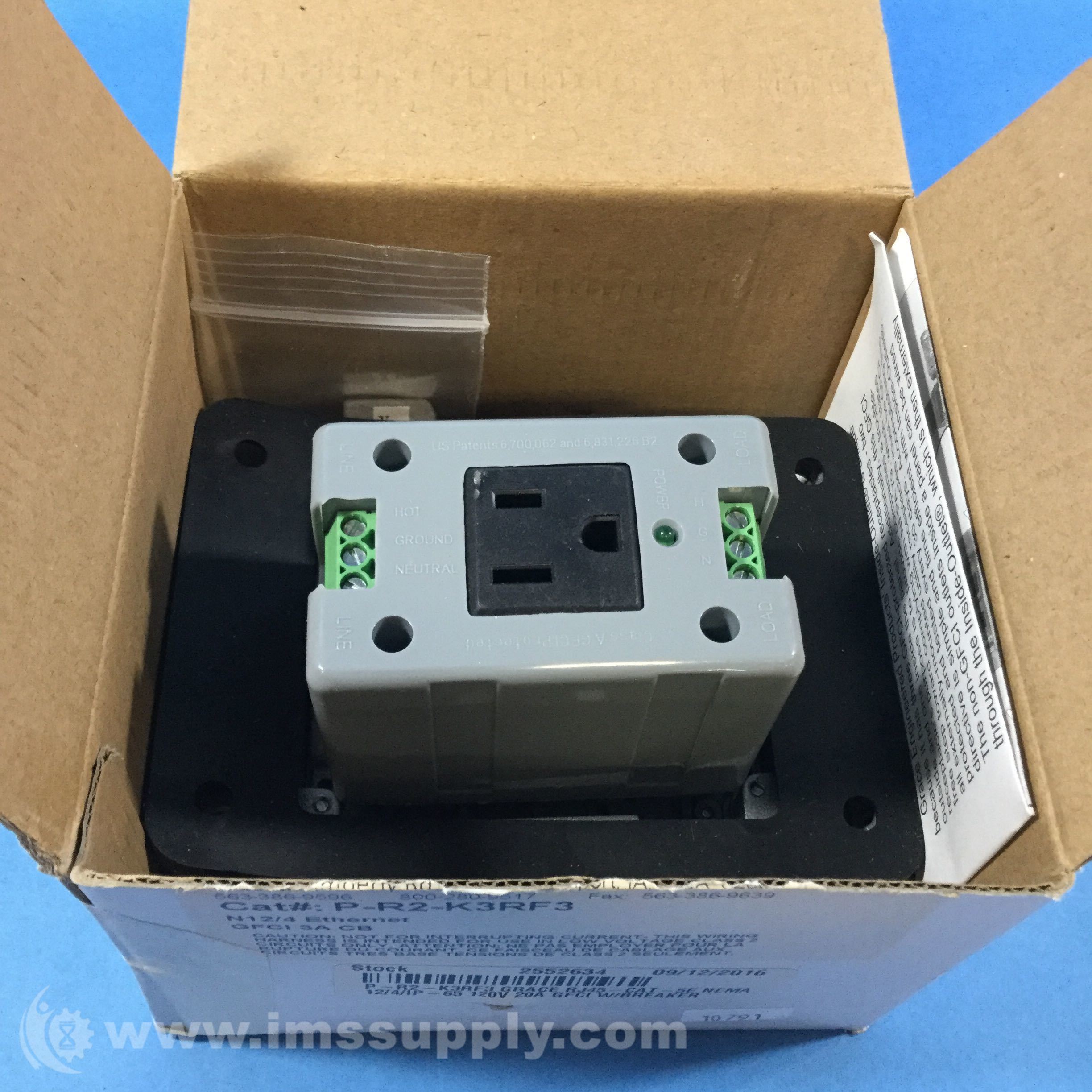 Grace P-R2-K3RF3 Interface Inside-Outlet - IMS Supply