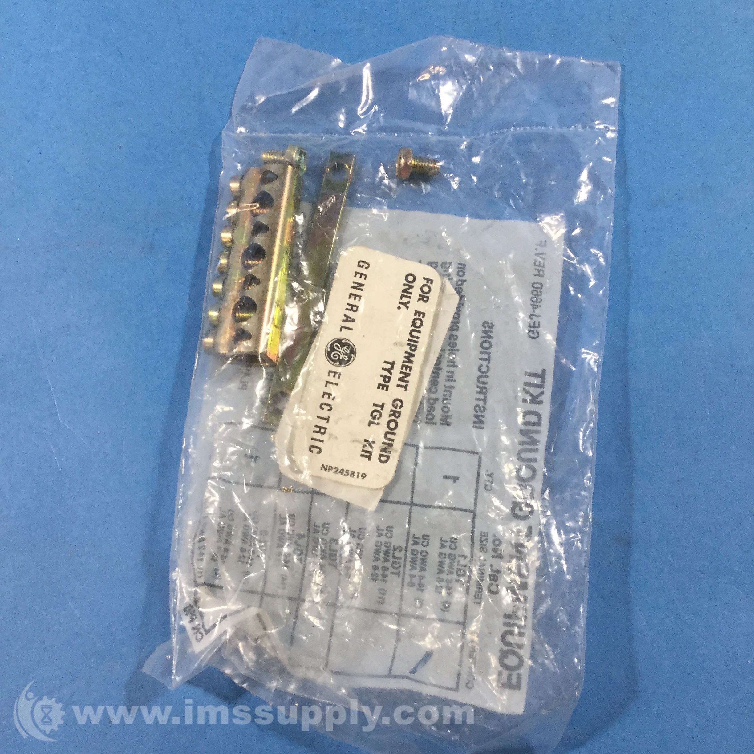 General Electric TGL-1 Equipment Ground Kit - IMS Supply