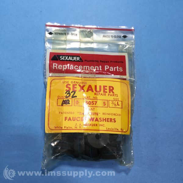 JA Sexauer 050575 Easytite Faucet Washers, 3/8 L, Bag of 50 - IMS Supply