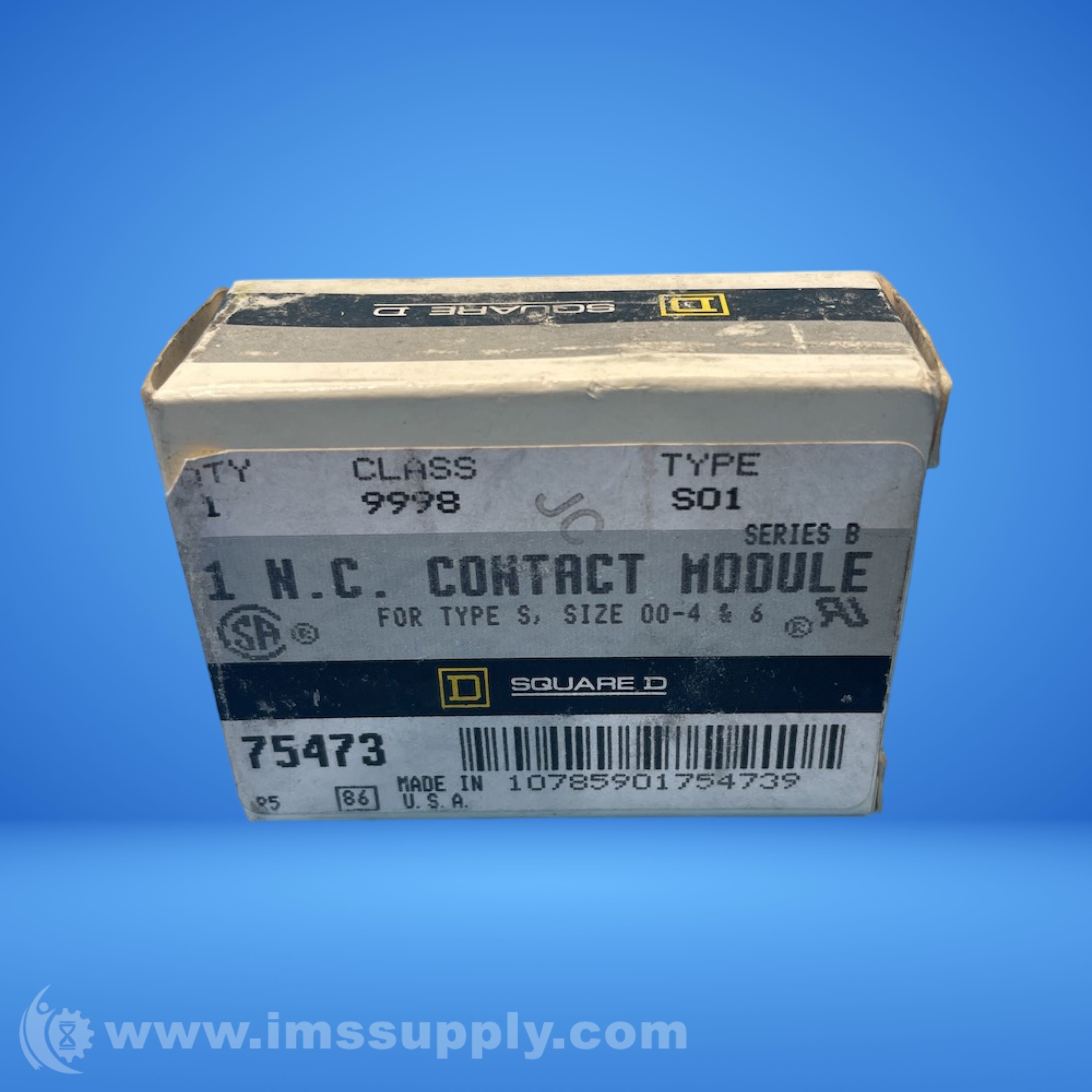 Square D 75473 Contact Module - IMS Supply