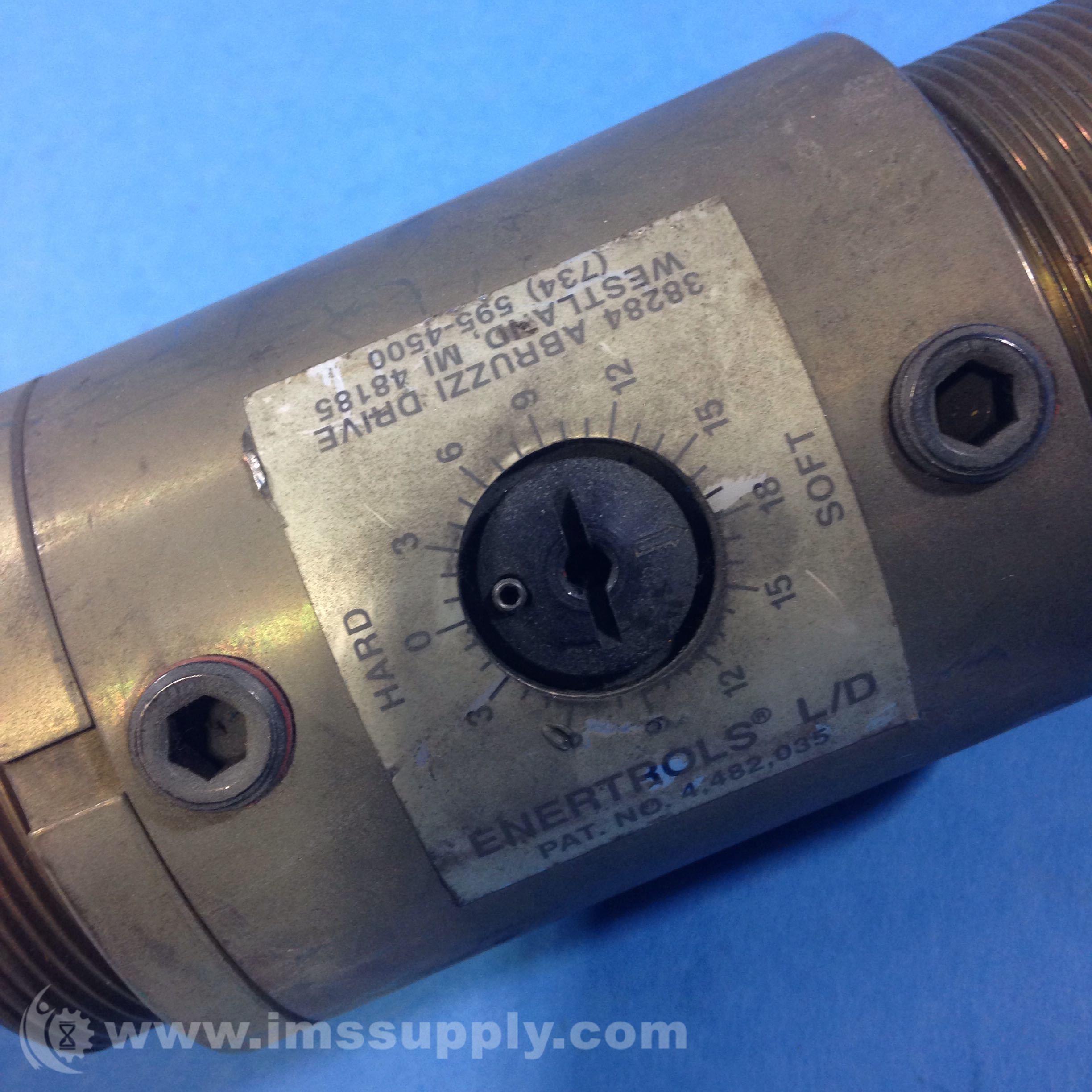 Enertrols SALD 11/8X2PL Shock Absorber 1 1/8IN Bore 2IN Stroke IMS Supply