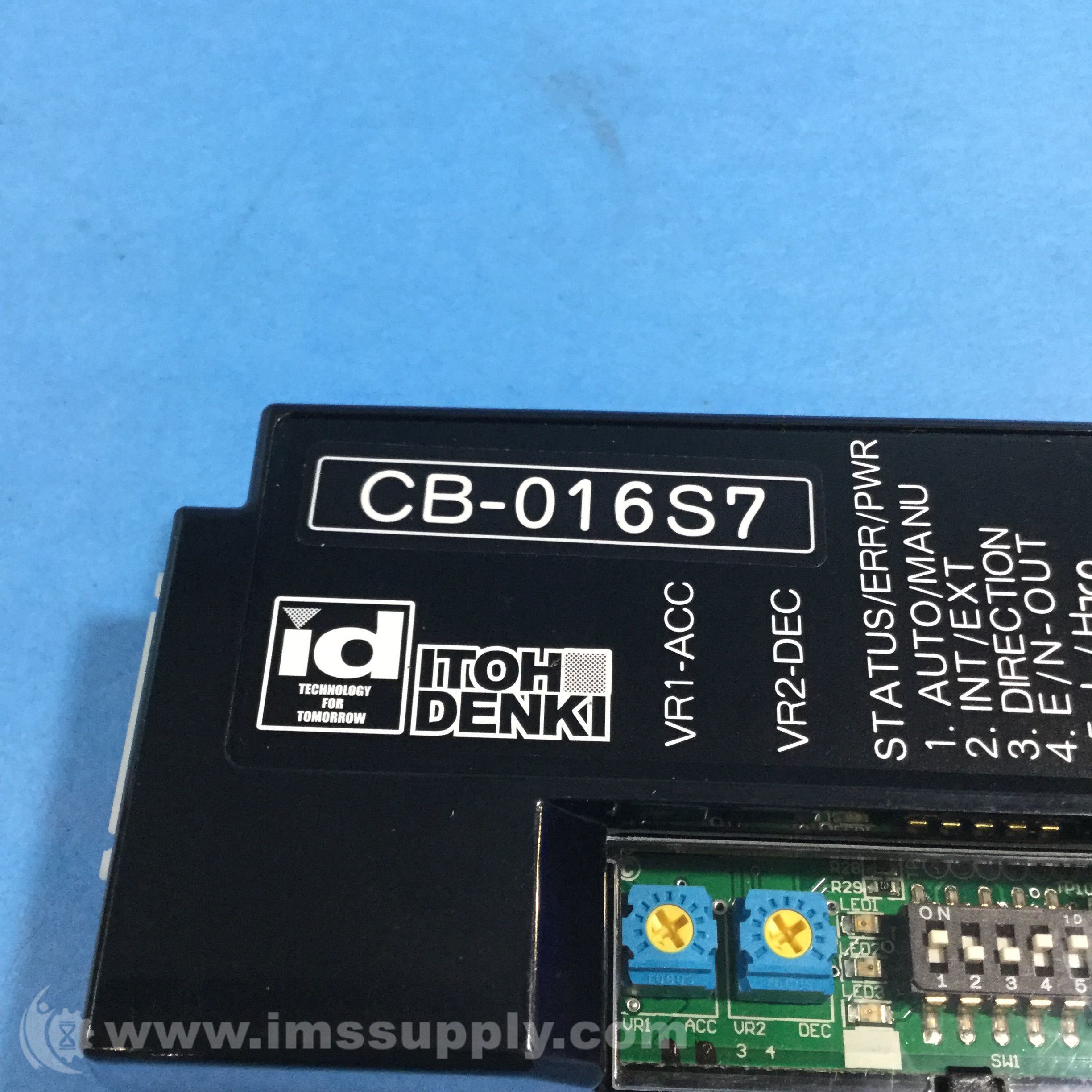 在庫処分 激安 Itoh Supply IMS - Module Card, Driver CB-016S7 Denki その他