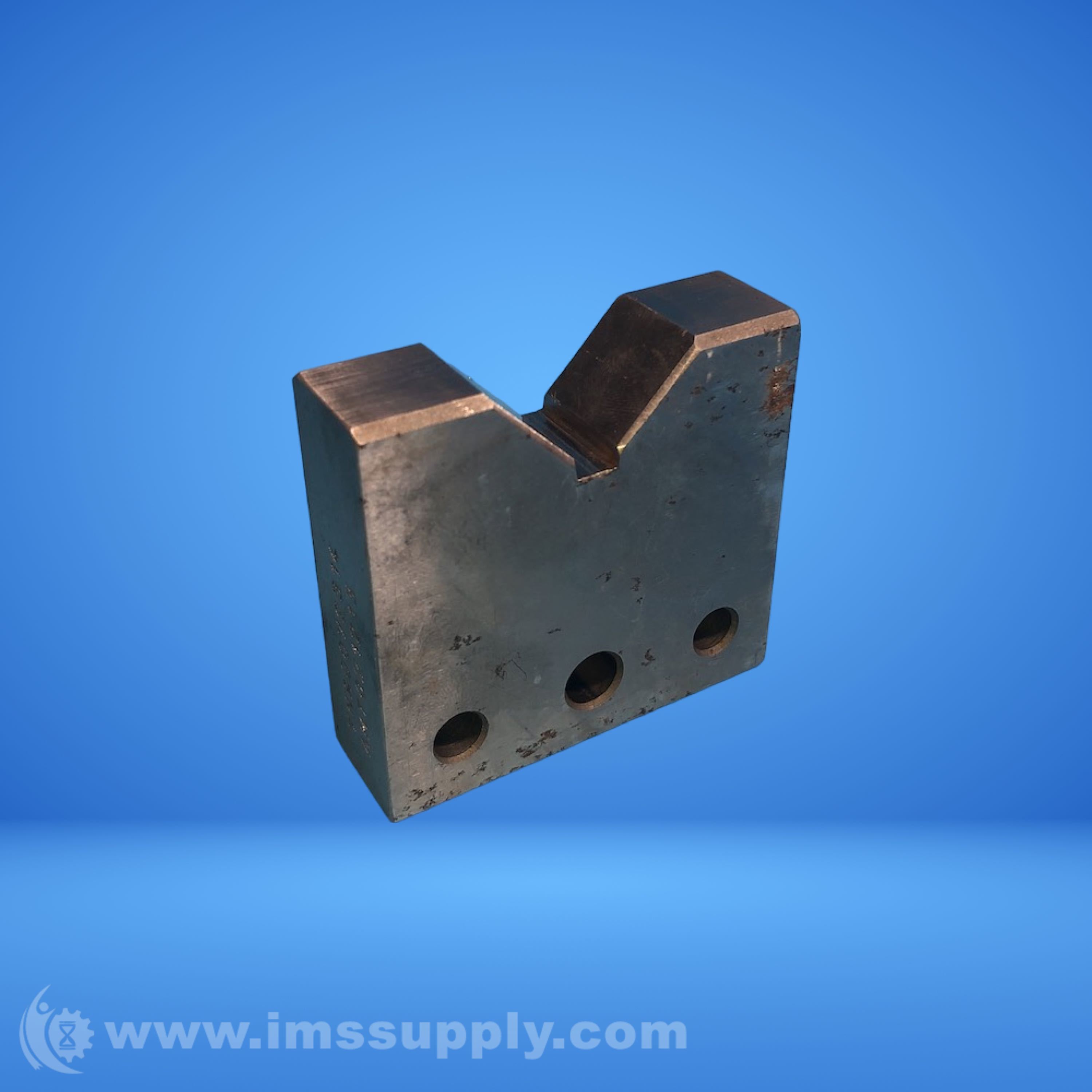 AMT Machined Metal Block W/ V-Shaped Cutout - IMS Supply