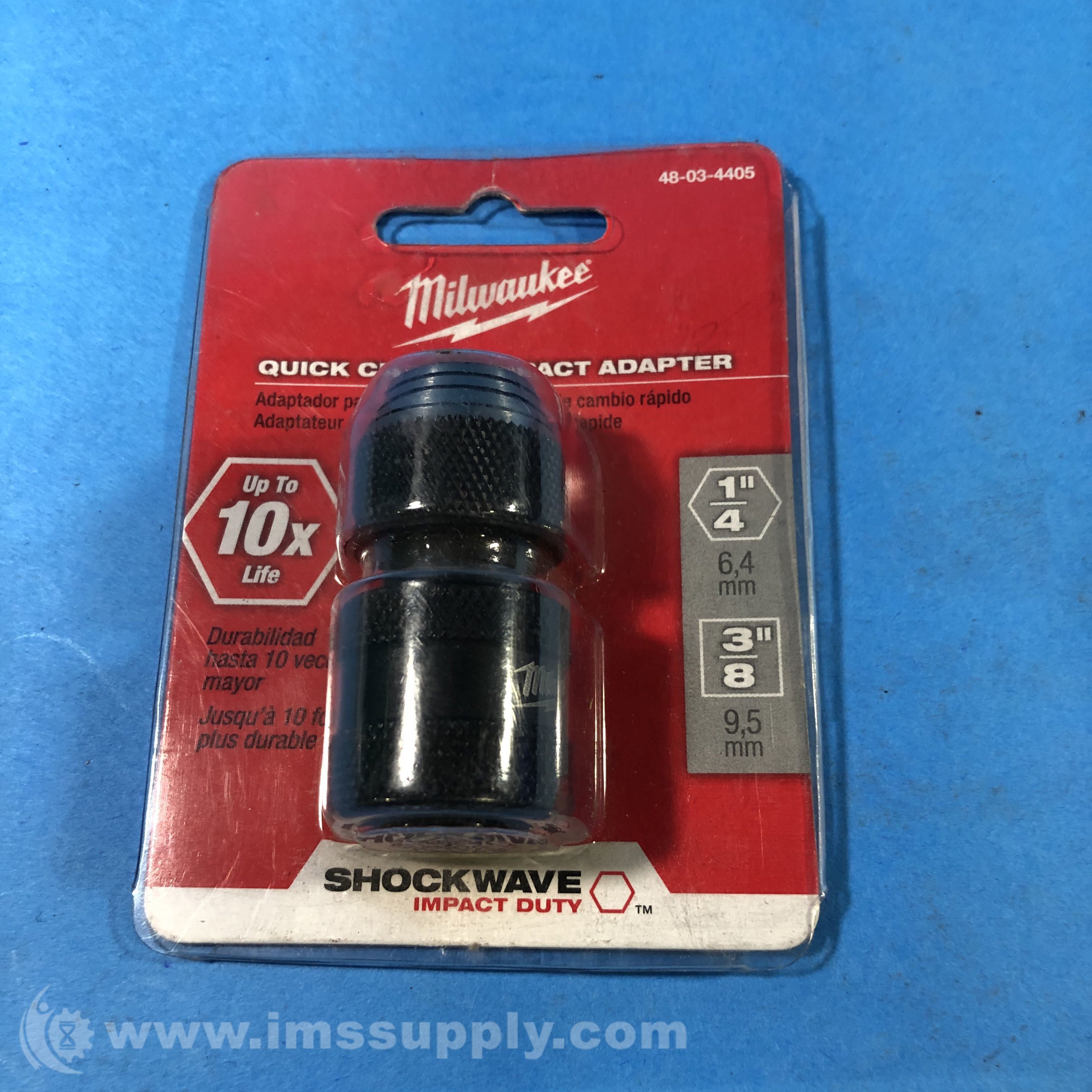 Milwaukee Power Tools 48-03-4405 Hex Shockwave Impact Adapter