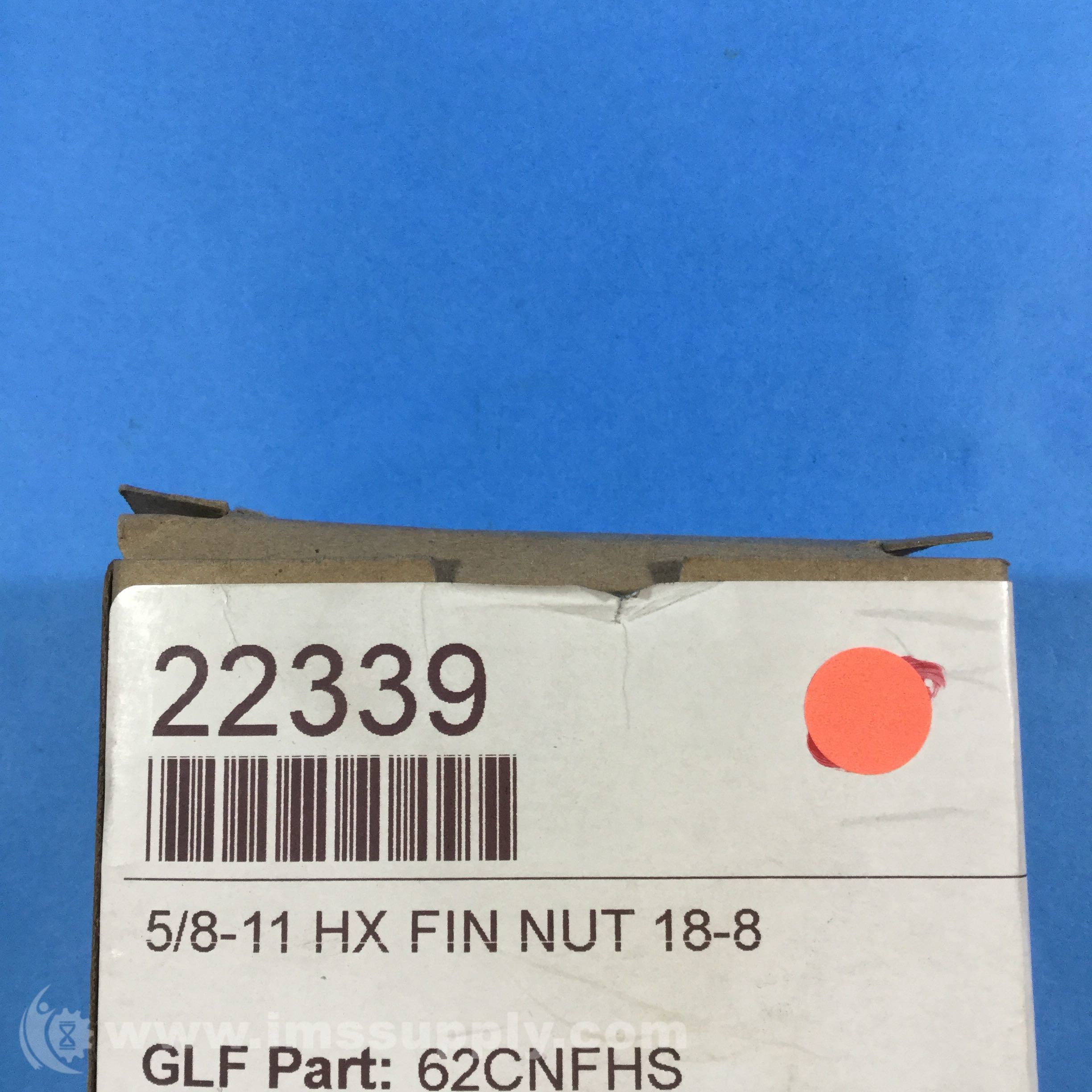Great Lakes Fasteners 62CNFHS Box of 25 5/811 HX FIN NUT 188 IMS Supply