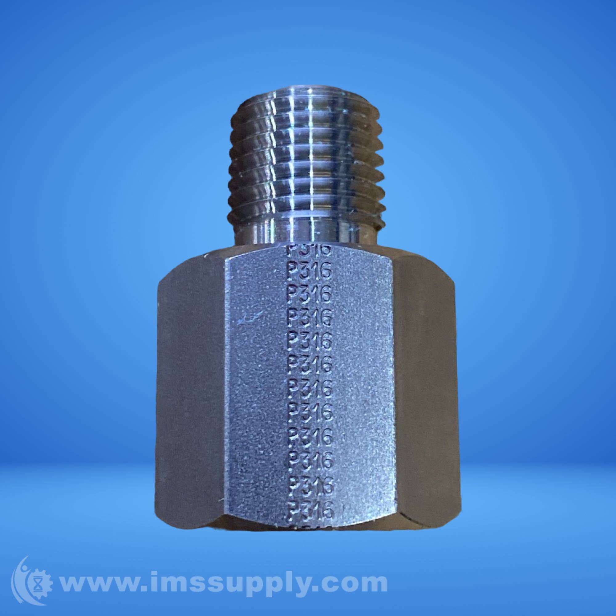 Parker Stainless Steel Pipe Fitting Adapter - IMS Supply