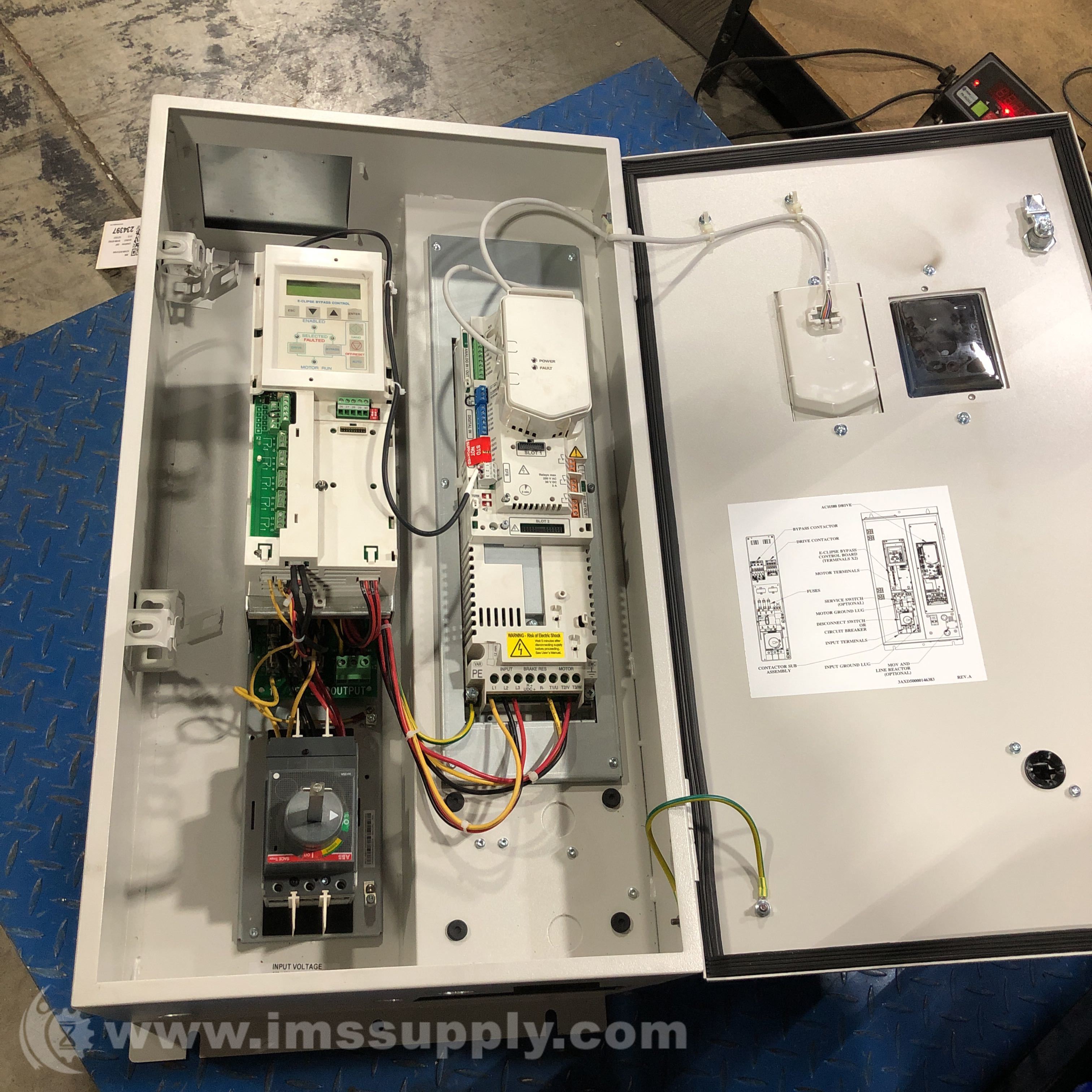 ABB ACH580BCR014A4 Drive, AC, 10HP, 480V, 14.0A IMS Supply