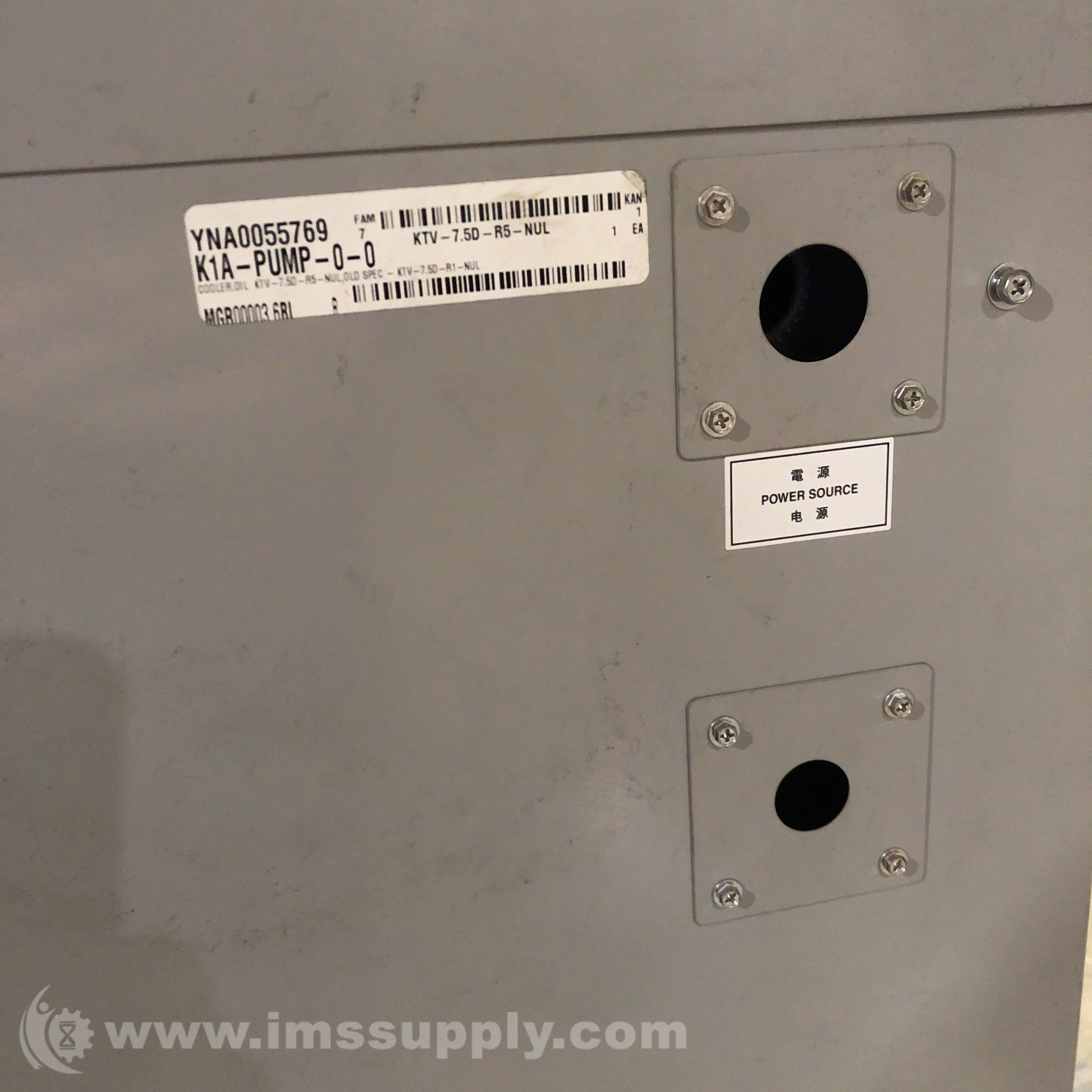 Kanto Seiki KTV-7.5D-R6-NUL Auto Liquid Temperature Regulator - IMS Supply