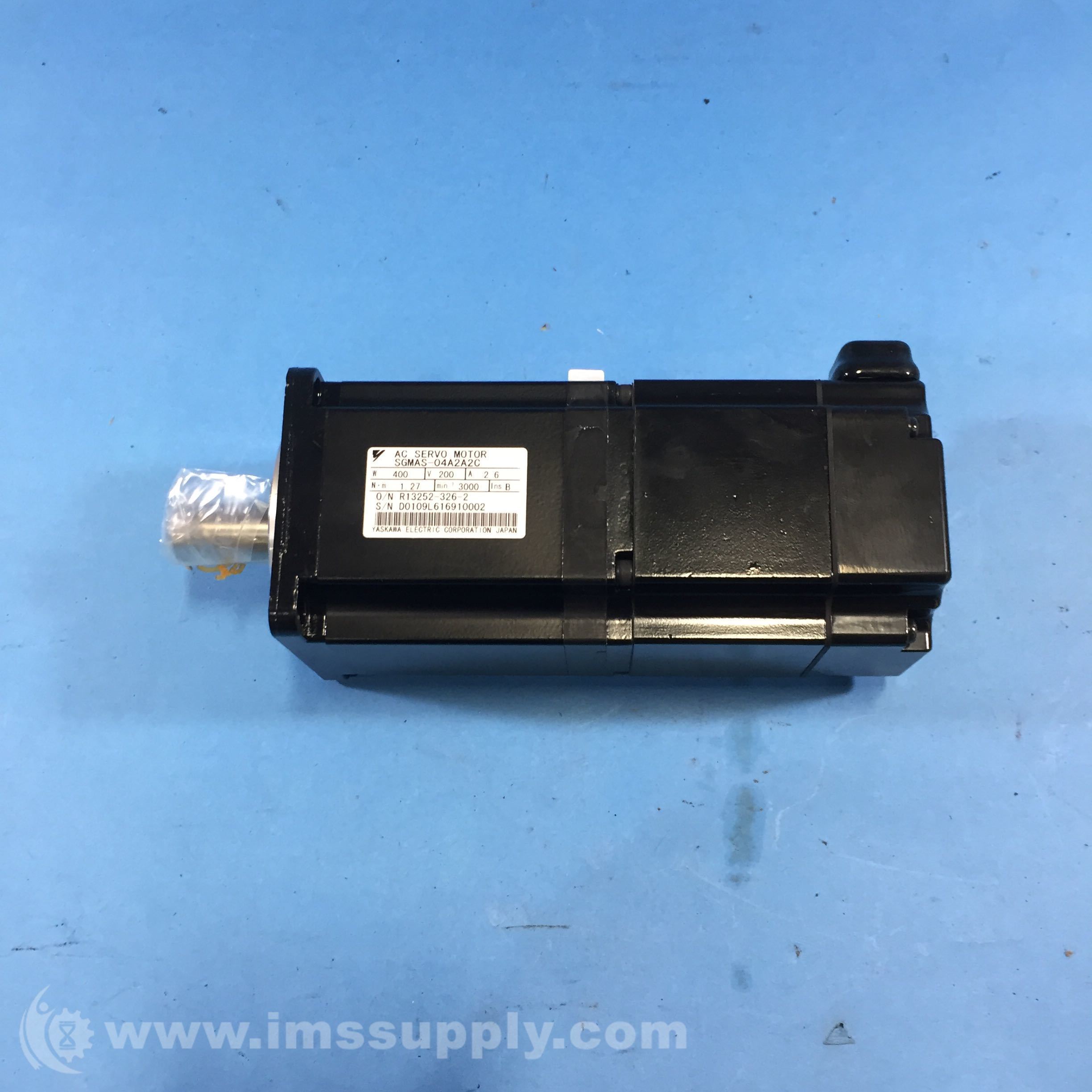 定期入れの Yaskawa 200V 400W, Motor, Servo AC SGMAS-04A2A2C Electric タイムセール