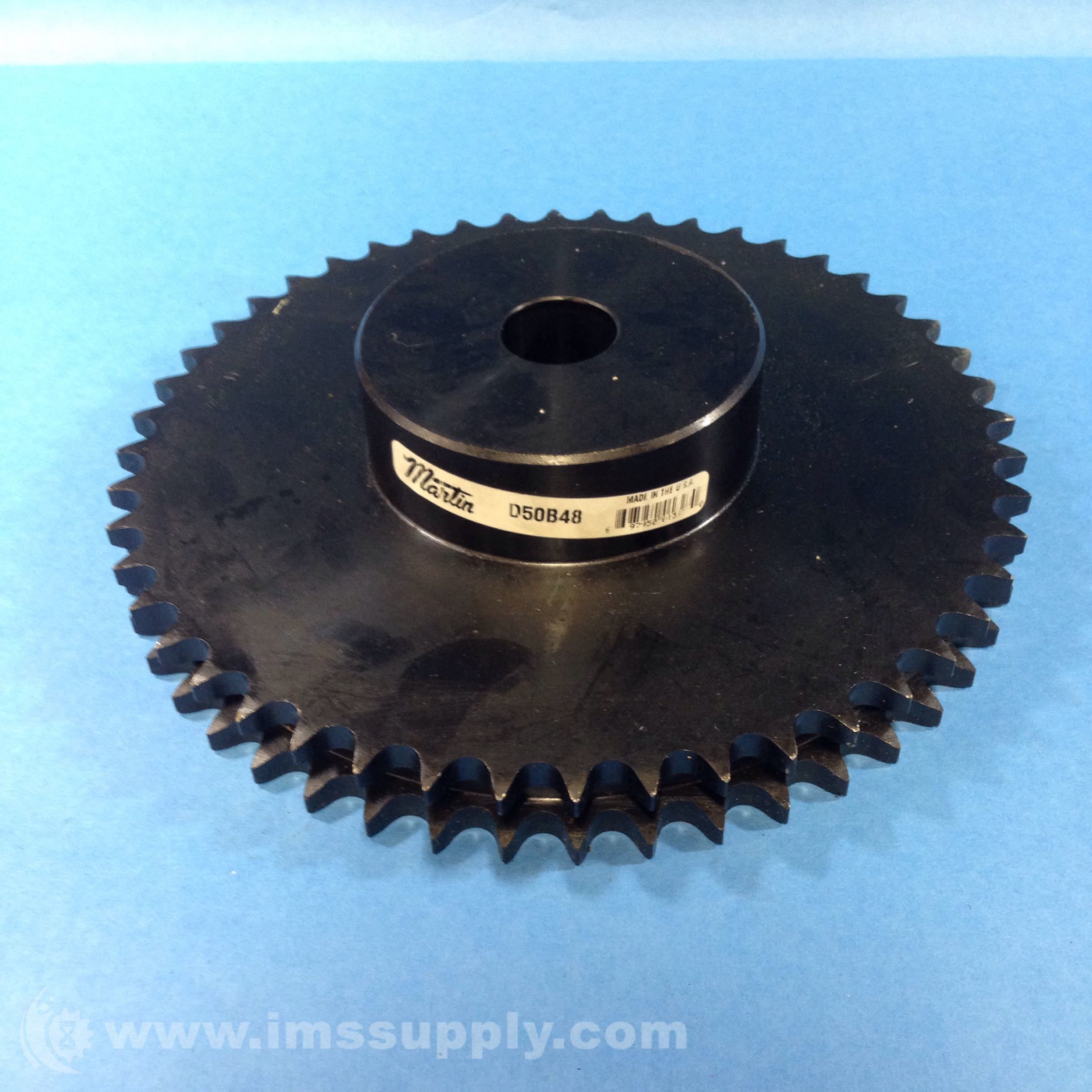 Martin Sprocket & Gear Inc D50B48 Sprocket 13/16 IMS Supply