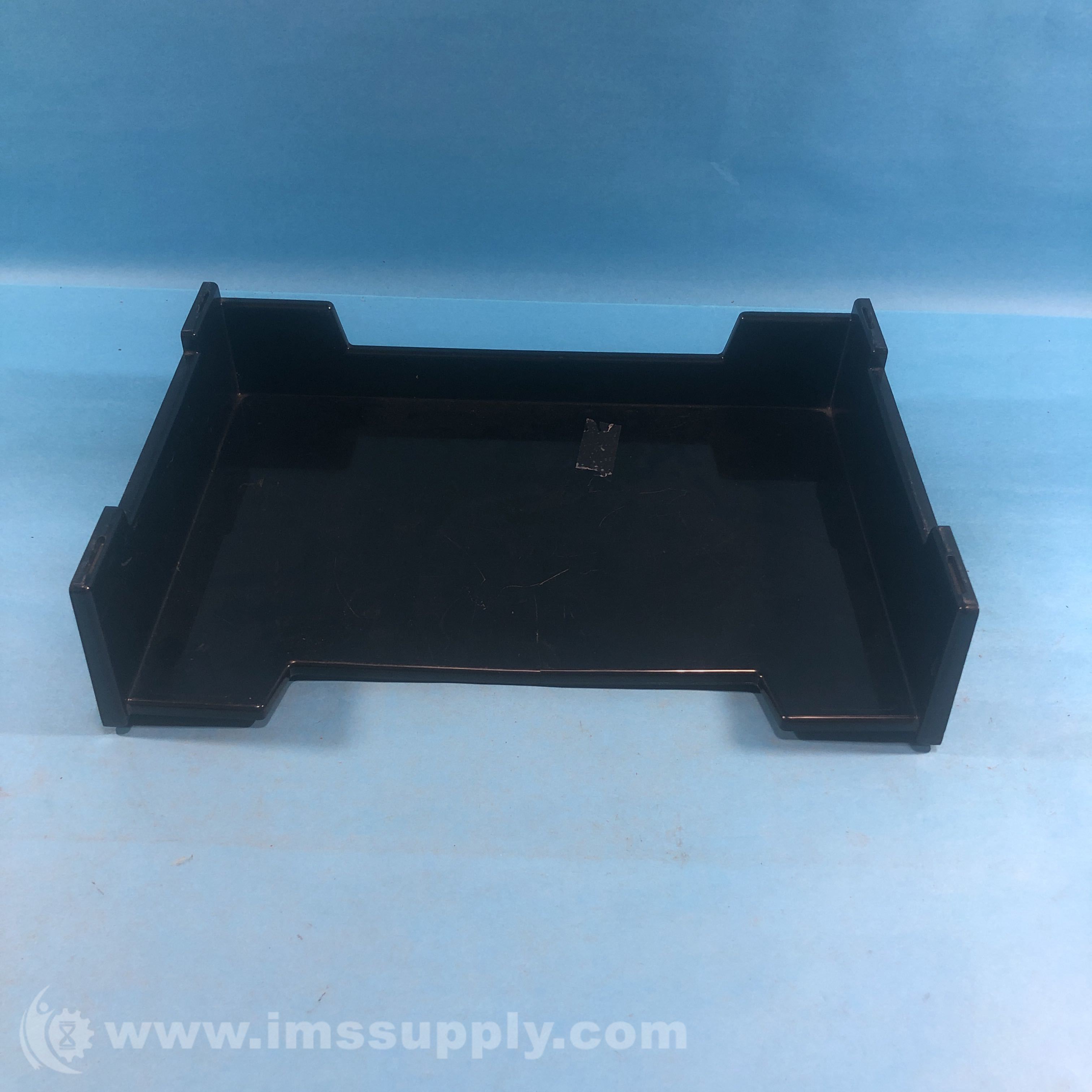 EVCO Plastics 600 Black Letter Tray IMS Supply