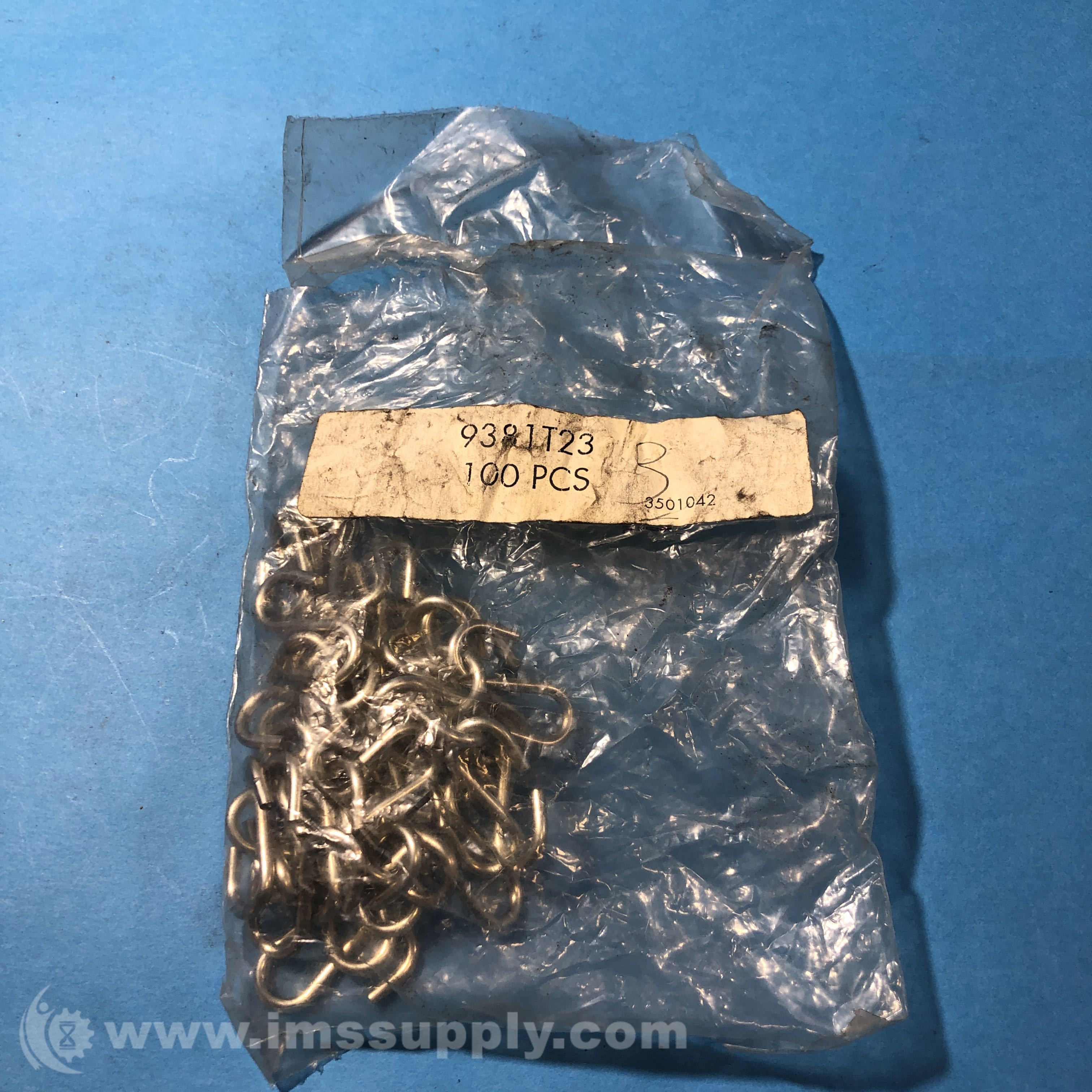 McMasterCarr 9381T23 SHook, Bag of 100 IMS Supply