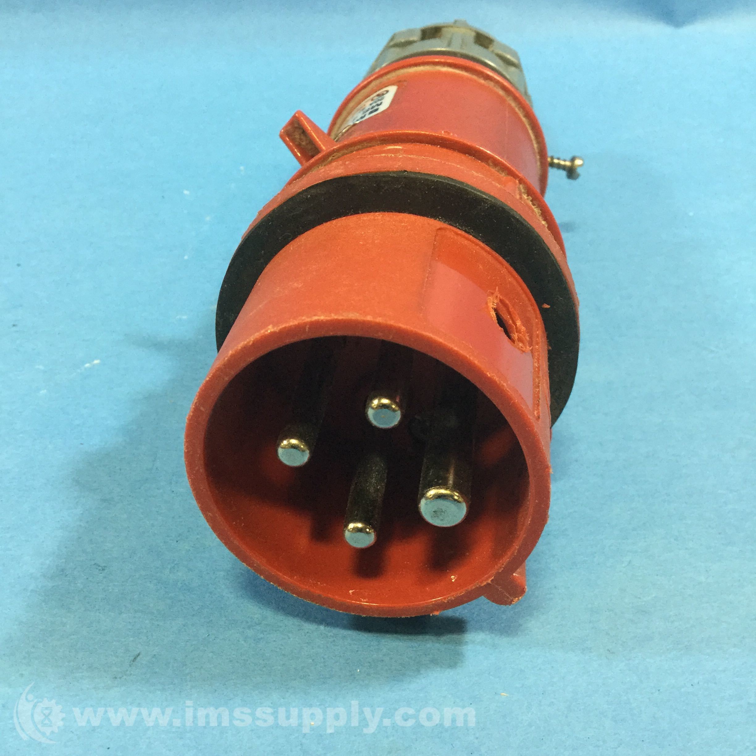 Mennekes ME420P7W Plug Pin and Sleeve 20AMP 4W 480VAC Male 3Pole IMS