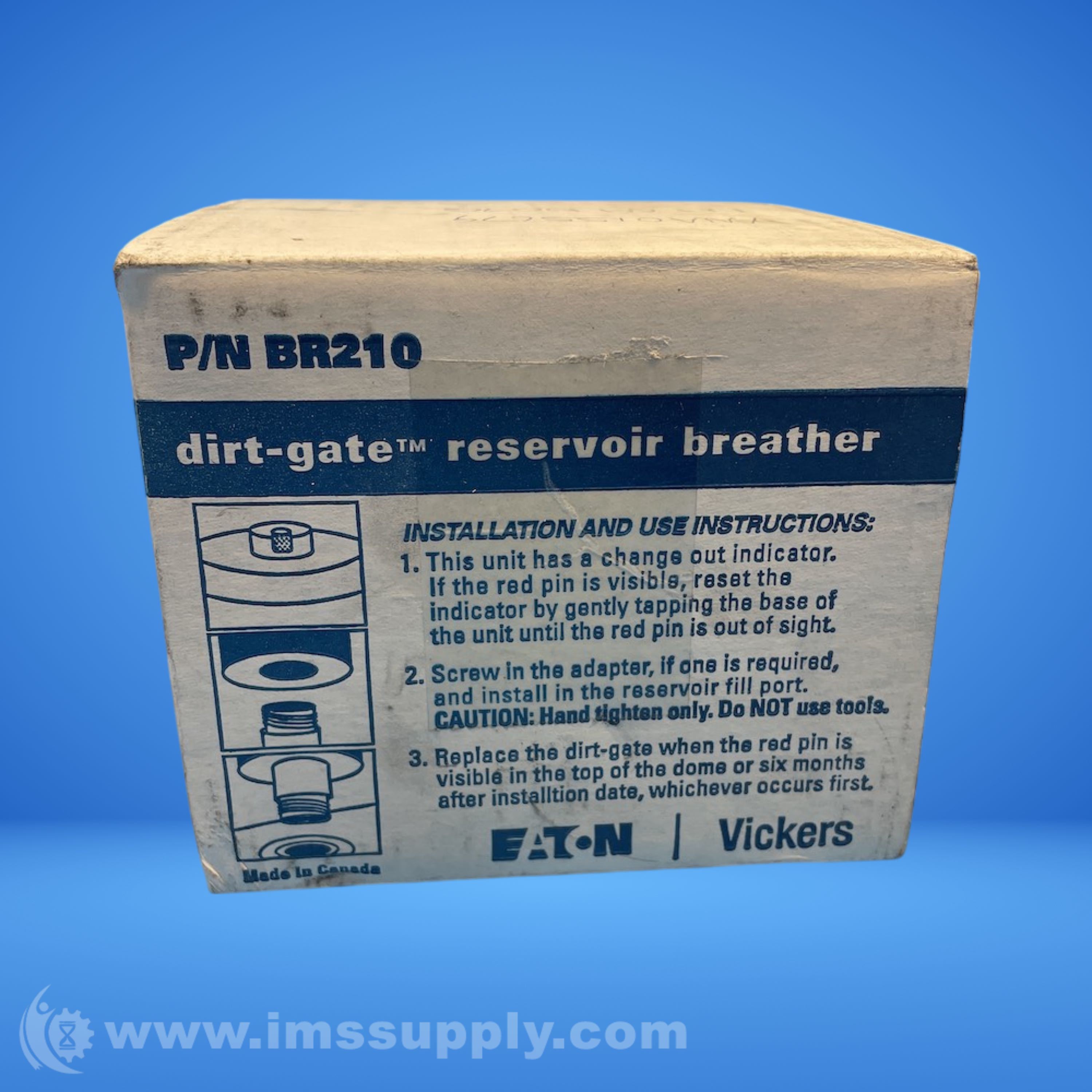 Eaton-Vickers BR210 Dirt-Gate Vent Breather - IMS Supply