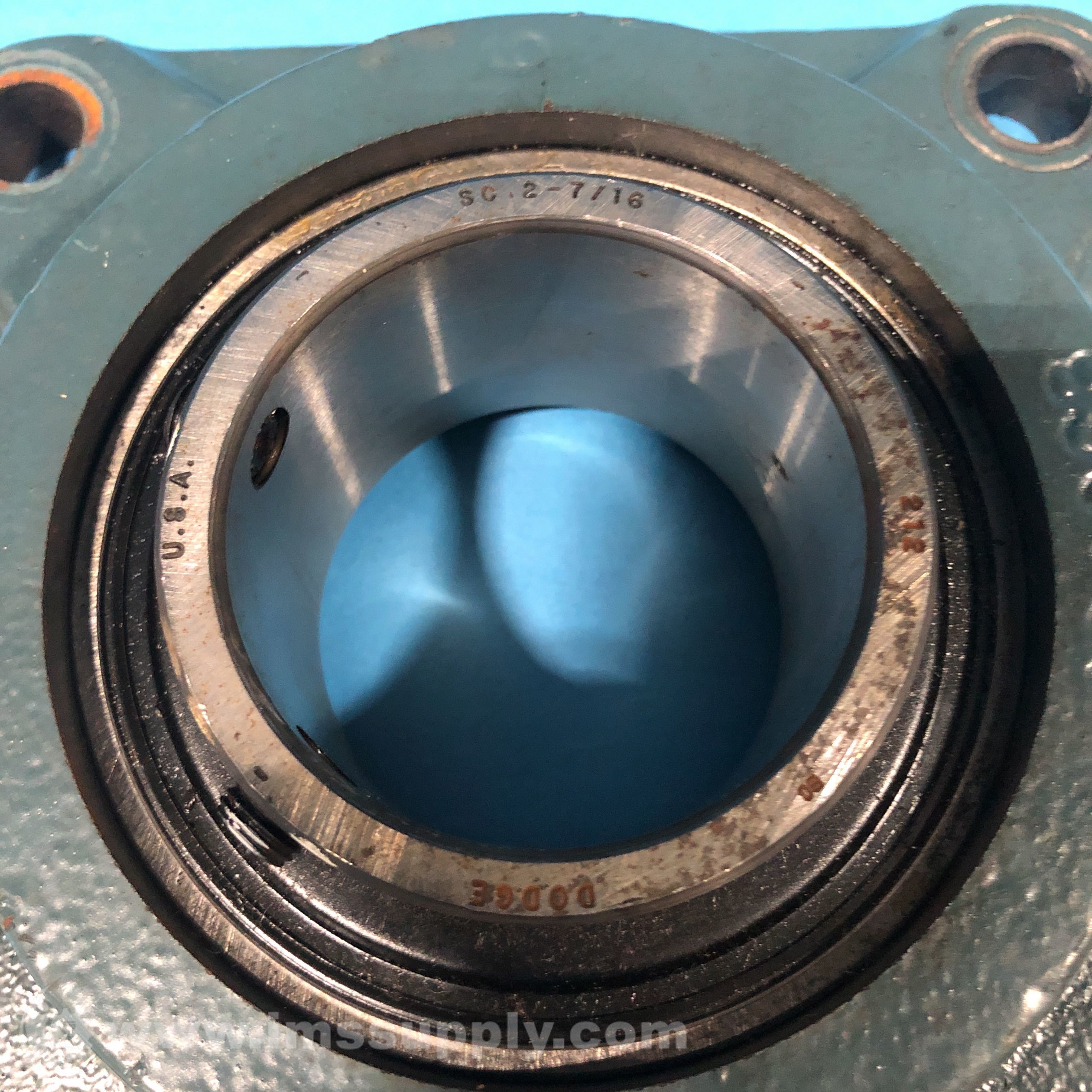 Dodge 124068 27/16 Bore 4 Bolt Flange Bearing, Series 212 IMS Supply