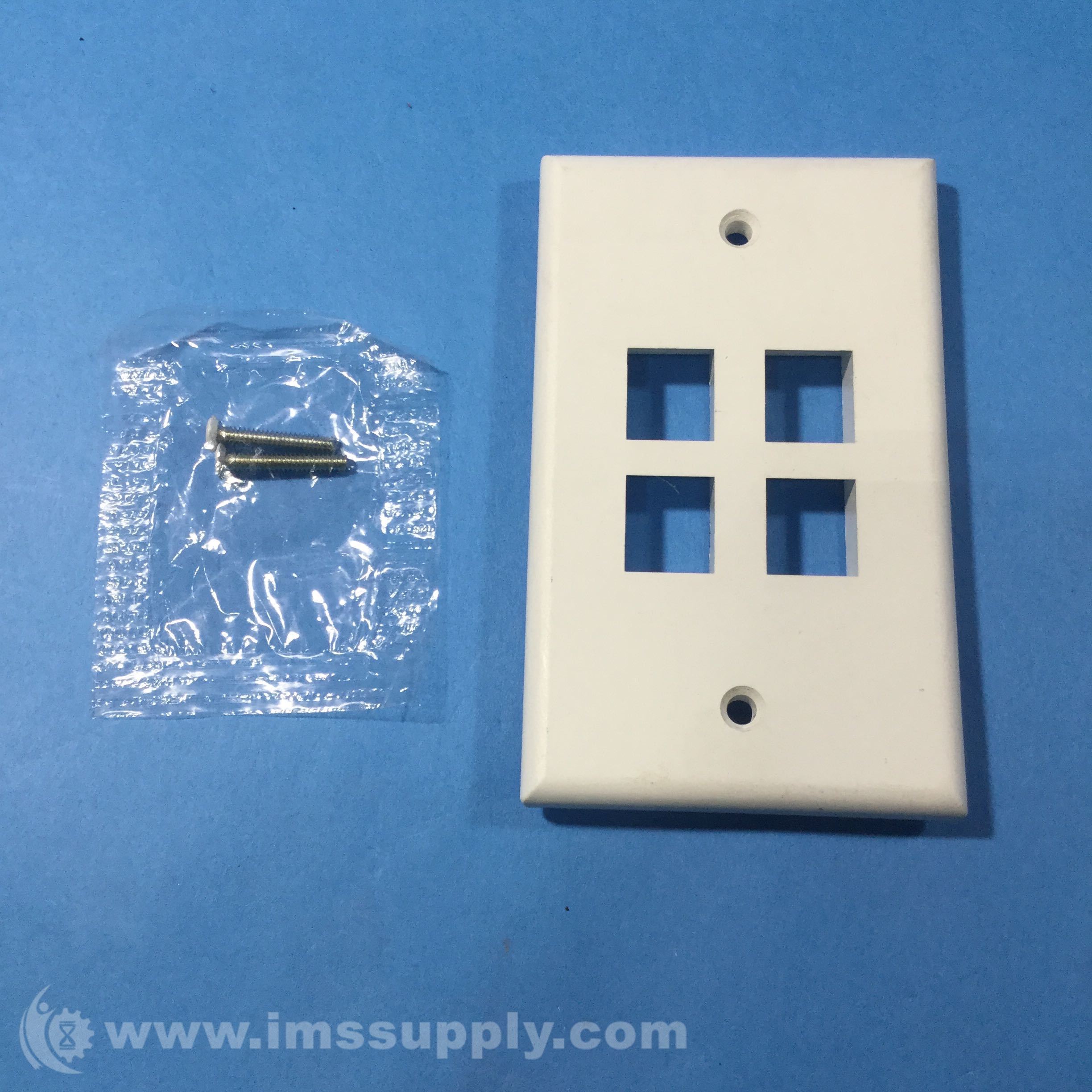 Leviton 41080-4TL 4PORT QP WP FOR LARGE JACKS LA