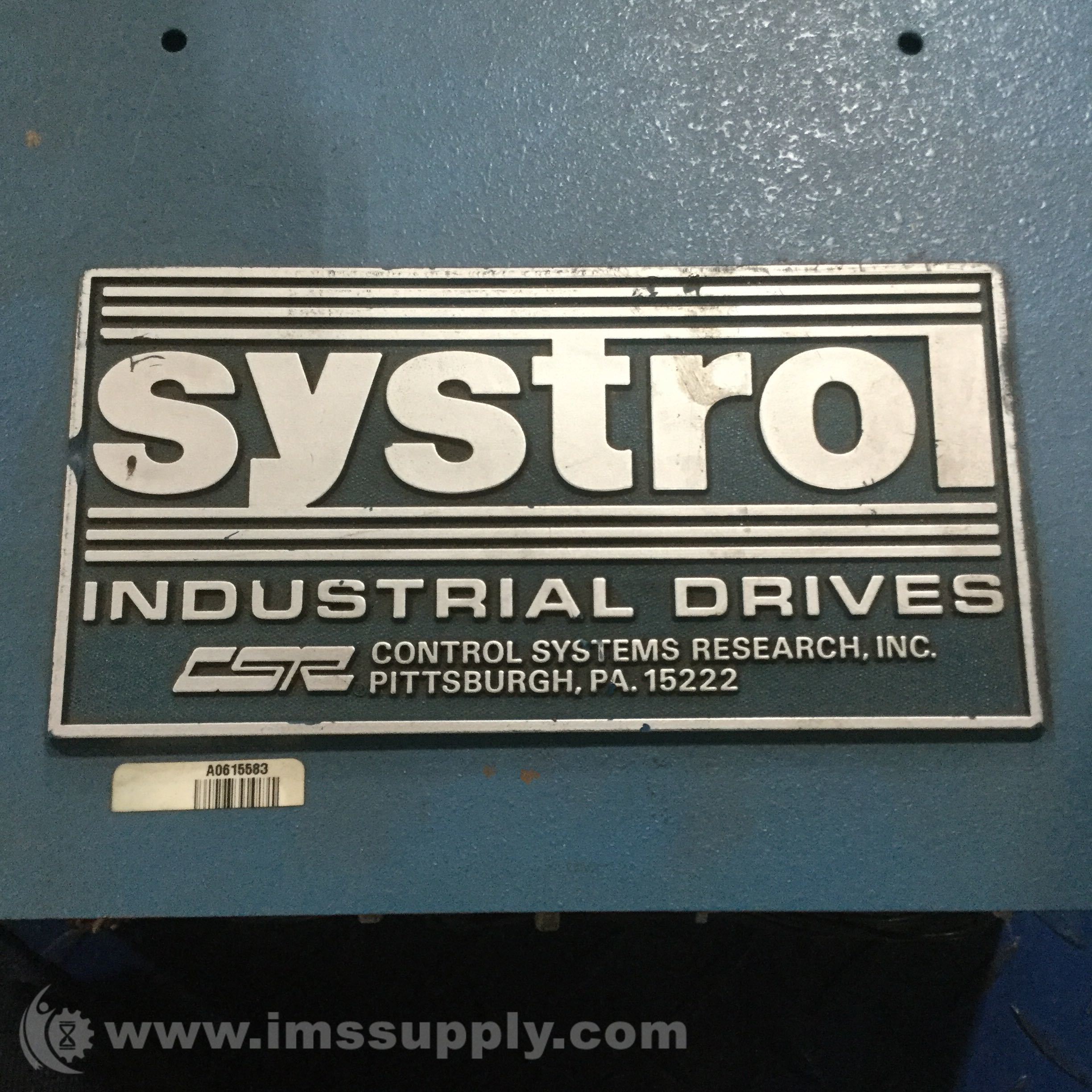 Control Systems Inc Systrol Industrial Drive - IMS Supply