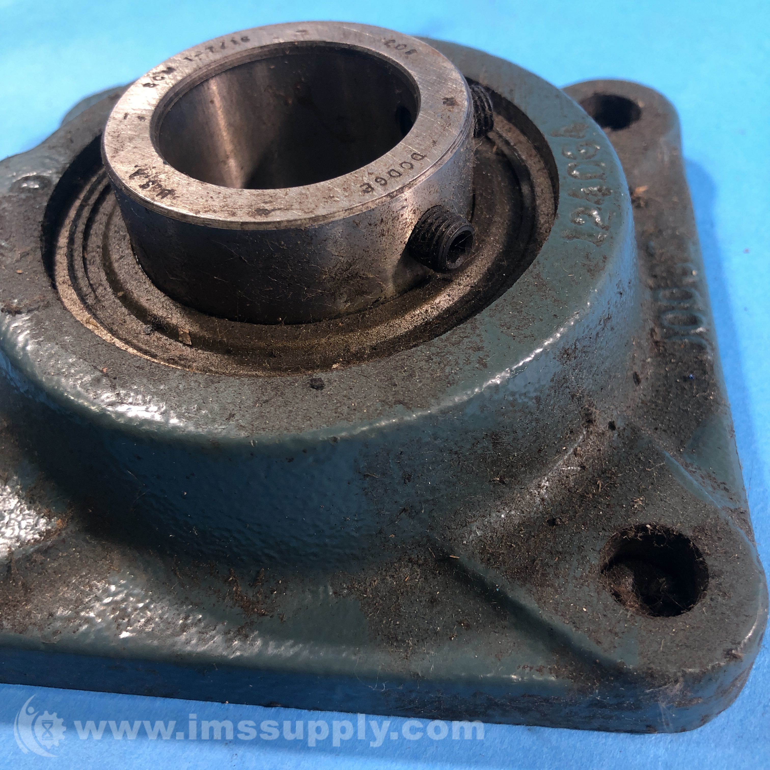 Dodge 124064 Flange Bearing, 17/16 In Bore, 4 Bolt IMS Supply