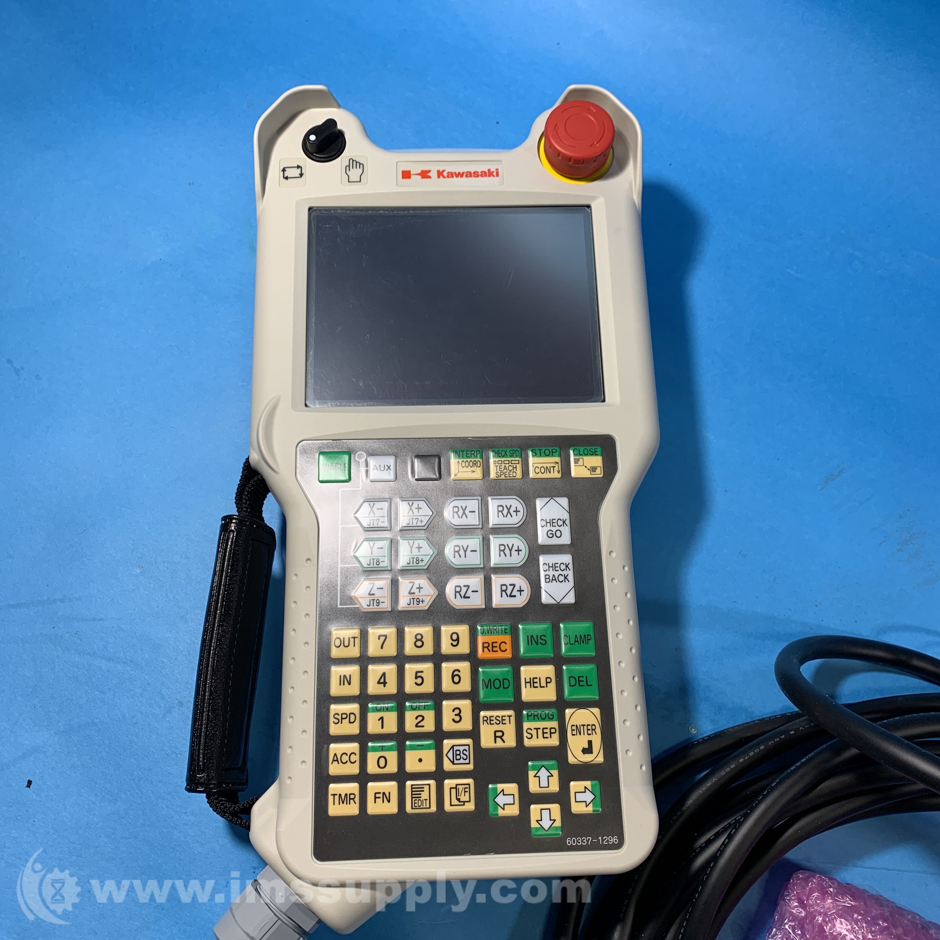 Kawasaki 508170062L10 ROBOT TEACH PENDANT IMS Supply