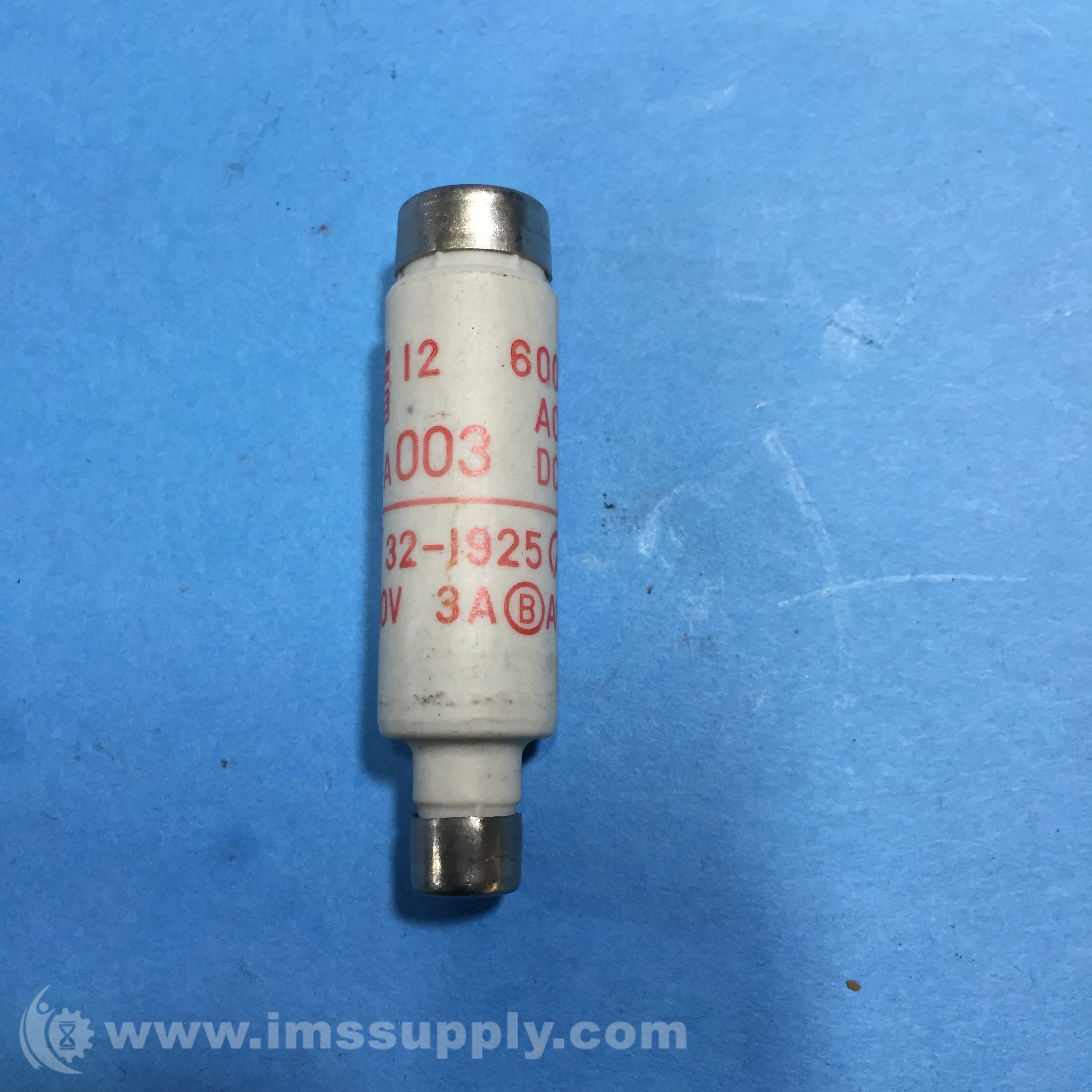 Fuji BLA003 Fuse Link, Indicating, 3 Amp, Ceramic Tube, Surface - IMS ...