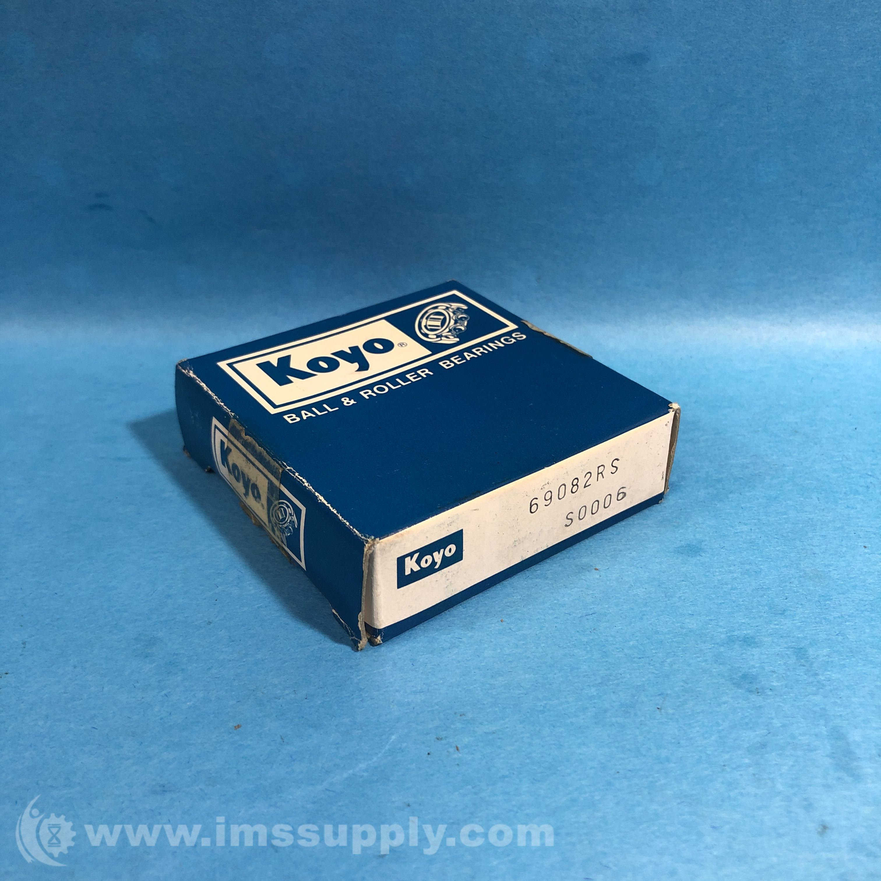 Koyo 69082RS Single Row Ball Bearing; 40MM Bore - IMS Supply