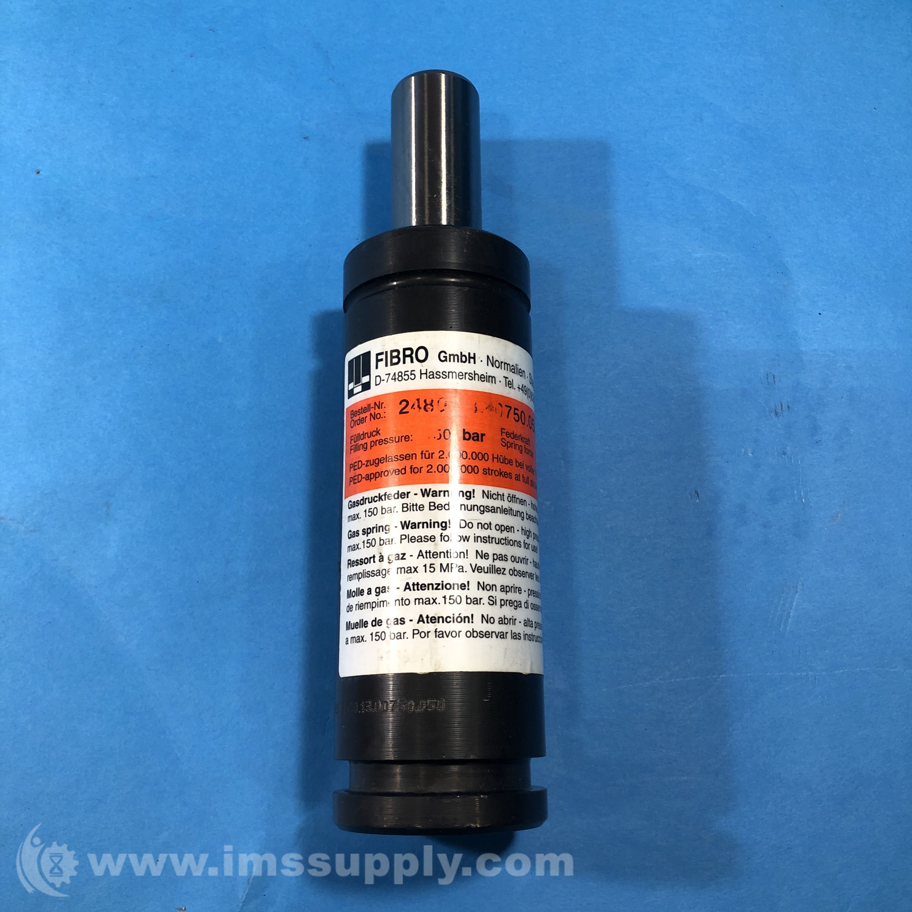 Fibro 2480.13.00750.050 Gas Spring IMS Supply