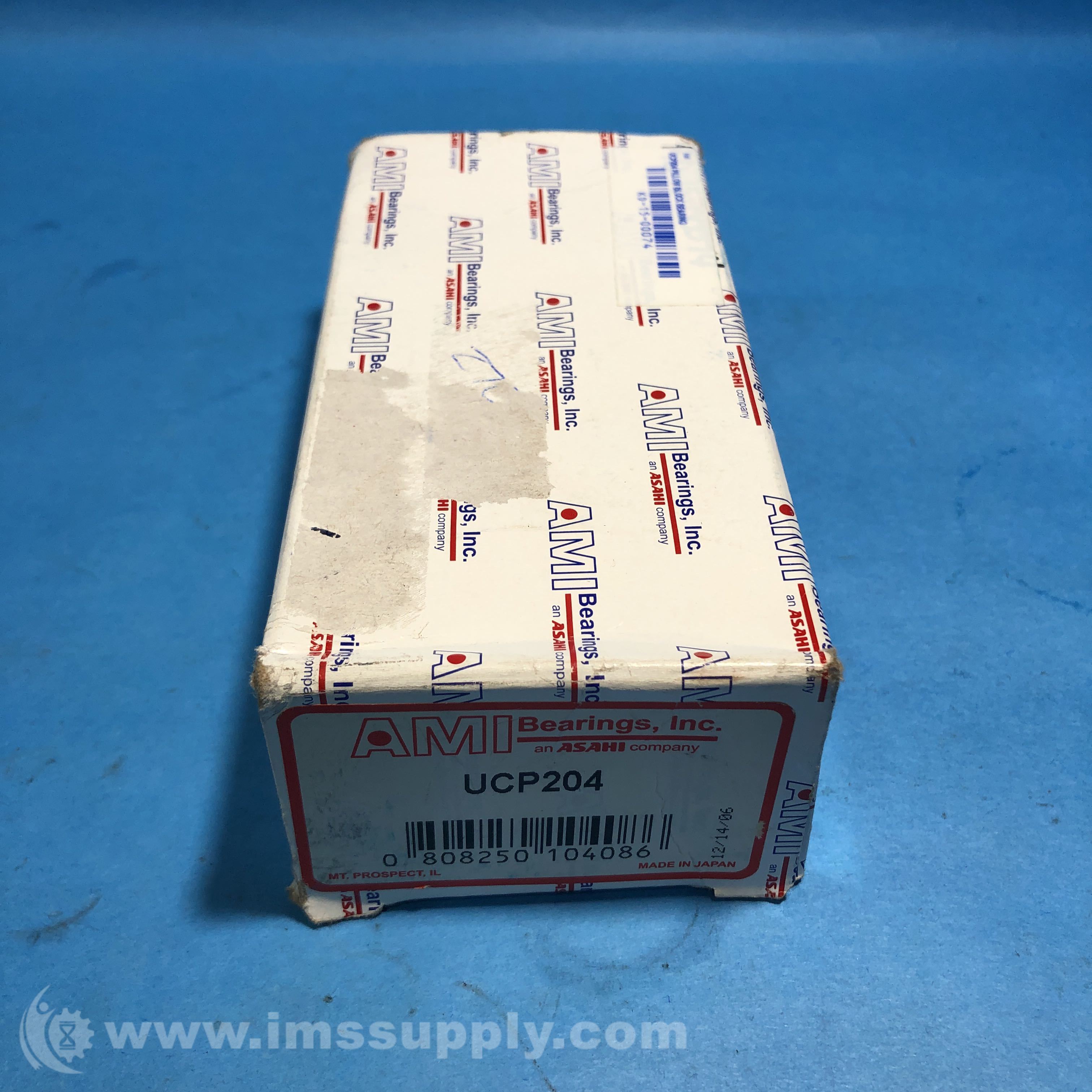Ami Bearings UCP204 Wide Inner Ring Cast Iron Housing Material - IMS Supply