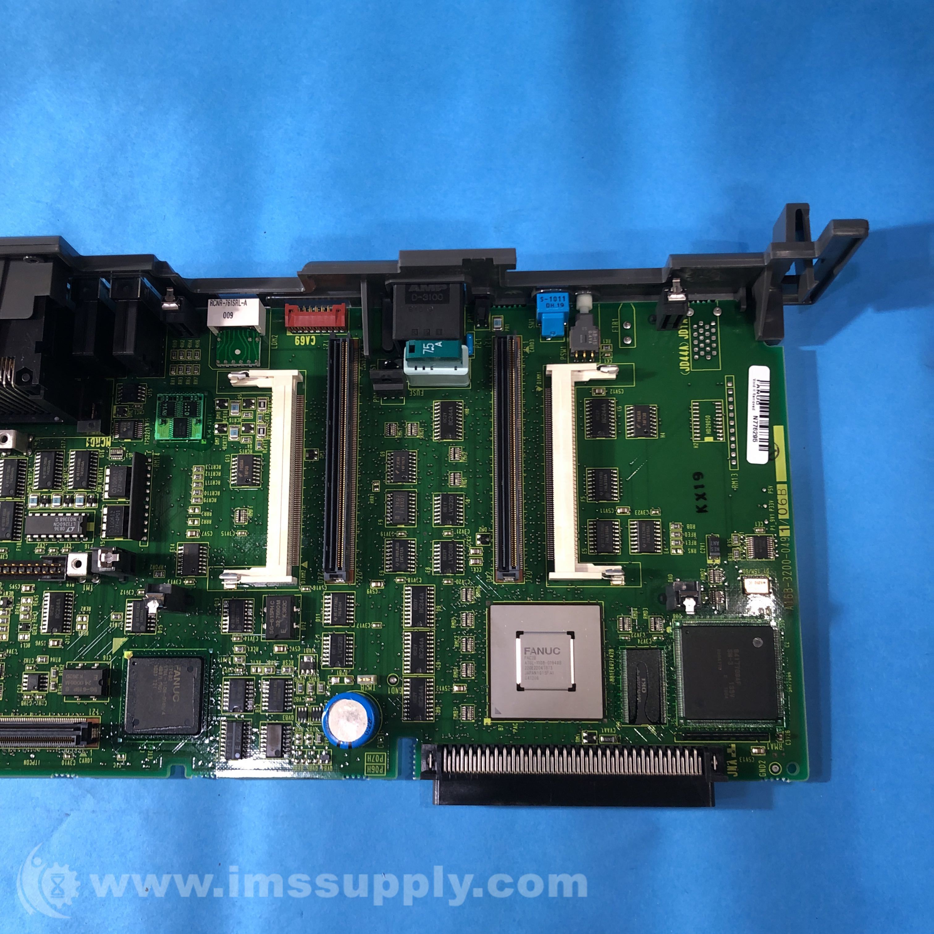 Fanuc A16B-3200-0491 ZERO i B MAIN CPU PCB (FOR PMC- SB7) - IMS Supply